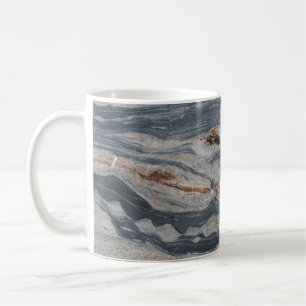 Boudinage Limestone Rock Print Coffee Mug