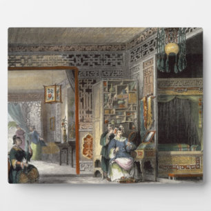 Boudoir and Bed-Chamber of a Lady of Rank, from 'C Plaque