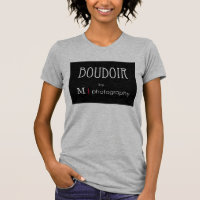 Boudoir by M | photography ladies' tshirt