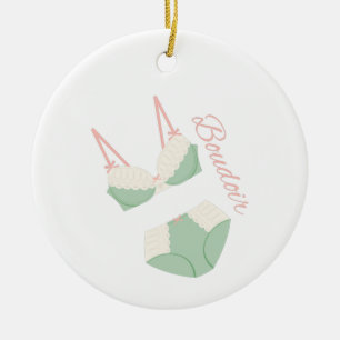 Boudoir Ceramic Ornament