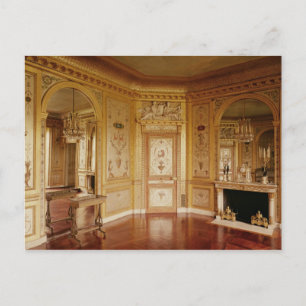 Boudoir of Marie-Antoinette  decorated in 1785 Postcard