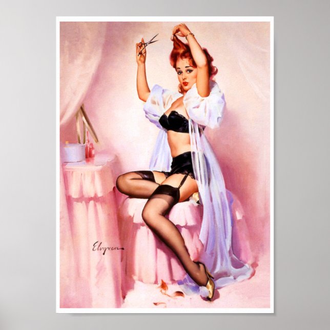 Boudoir Pin Up Poster (Front)