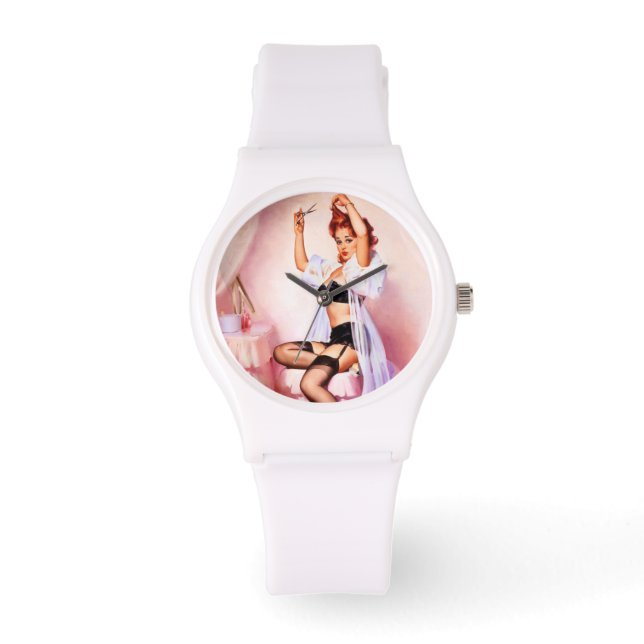 Boudoir pin up watch (Front)