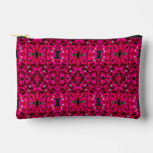 Bougainvillea Deep Pink Accessory Pouch