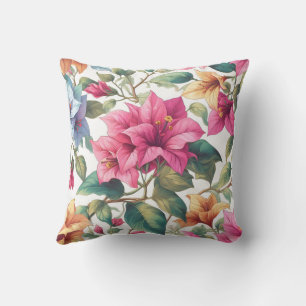 bougainvillea double face cushion