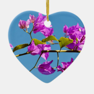 Bougainvillea Flowers Ceramic Tree Decoration