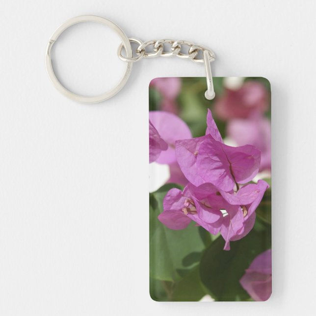 Bougainvillea Key Ring (Front)