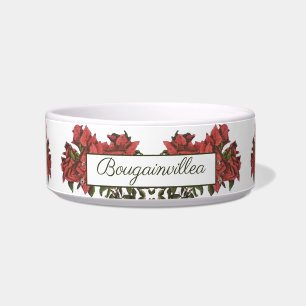 Bougainvillea Pet Bowls