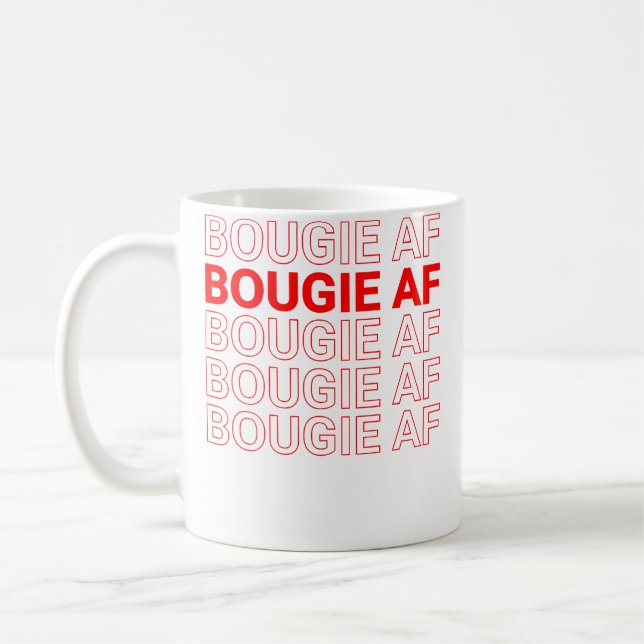 Bougie Af Coffee Mug (Left)