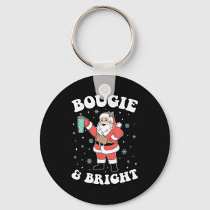 Bougie &amp; Bright Funny Christmas Santa Claus  Key Ring