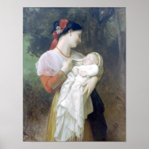 Bouguereau - Admiration Maternelle Poster