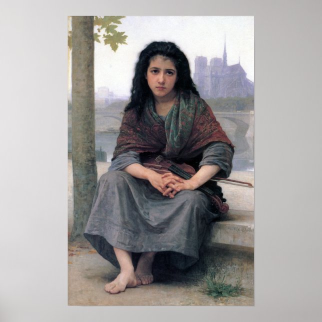 Bouguereau - Bohemienne Poster (Front)