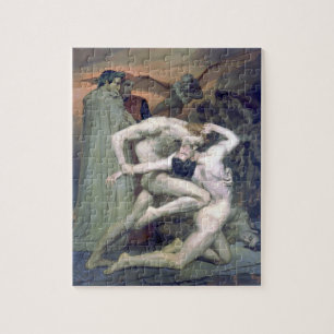 Bouguereau - Dante et Virgile en Enfers Jigsaw Puzzle