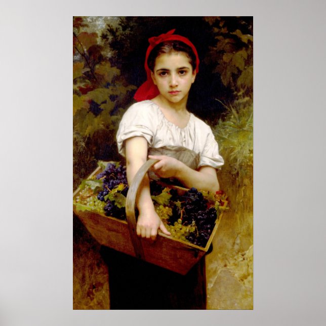 Bouguereau Harvester Poster (Front)