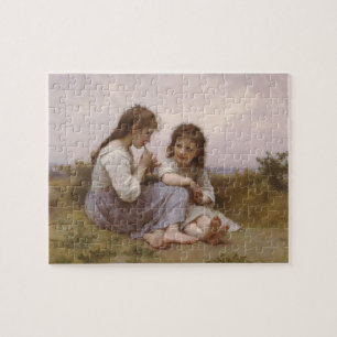 Bouguereau - Idylle Enfantine Jigsaw Puzzle