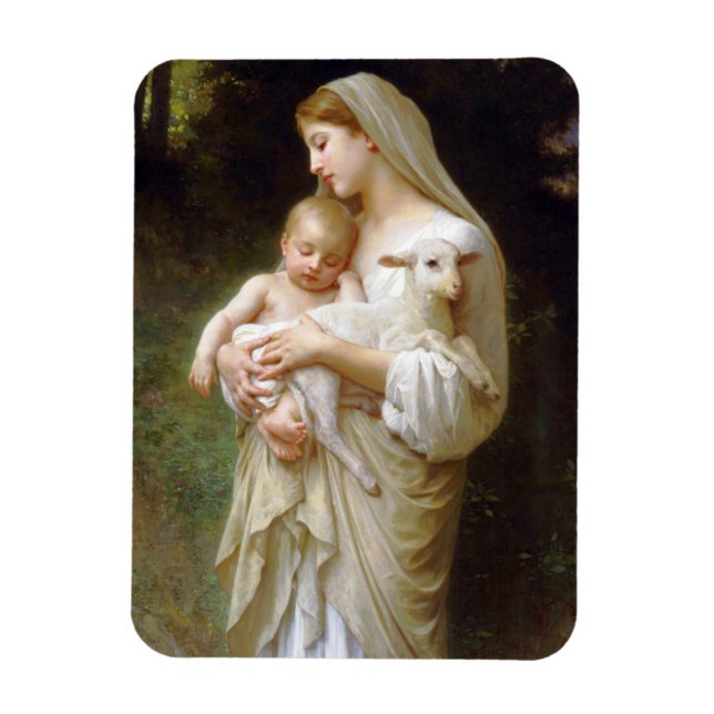 Bouguereau Innocence Magnet (Vertical)
