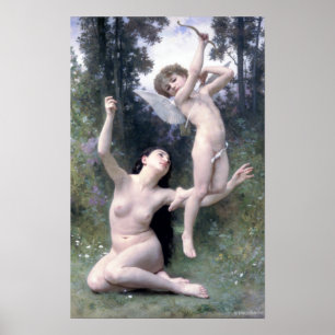 Bouguereau - L'Amour s'Envole Poster