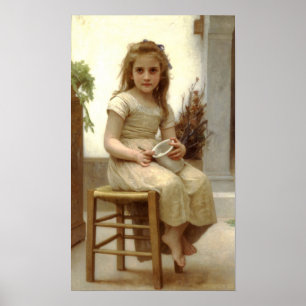 Bouguereau - Le Gouter Poster