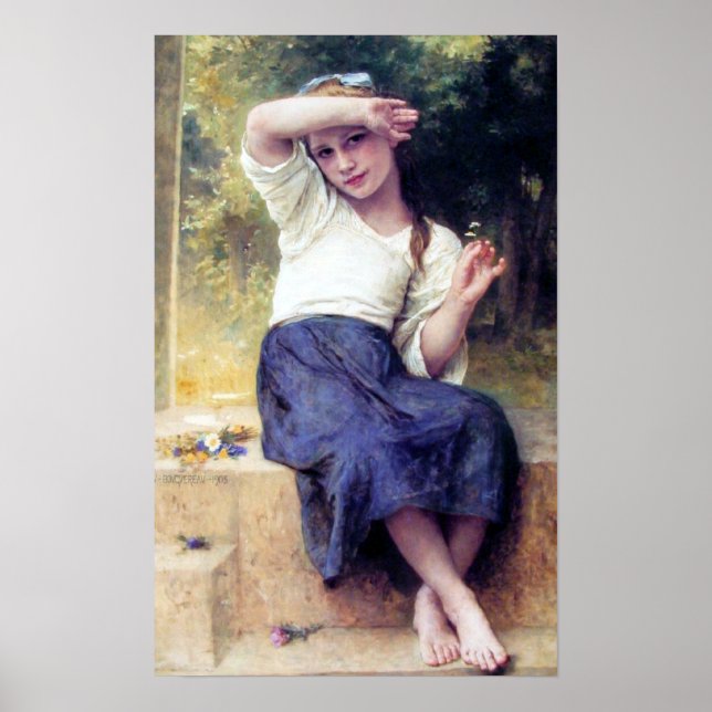 Bouguereau - Marguerite Poster (Front)