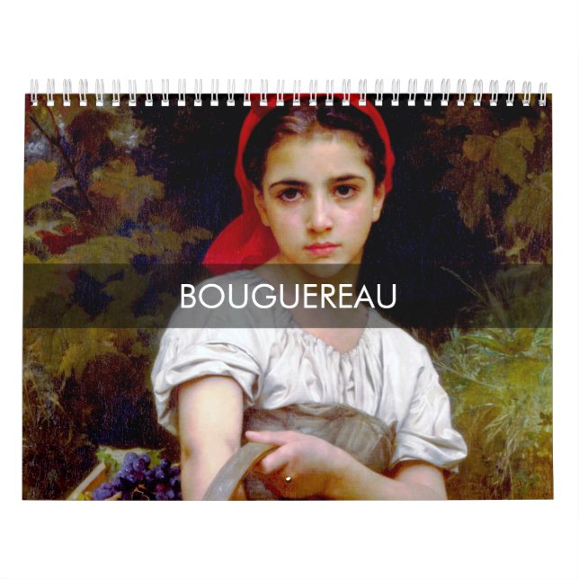 Bouguereau Masterpiece Calendar (Cover)