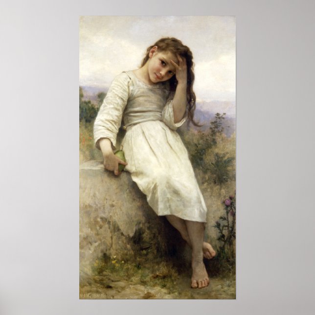 Bouguereau - Petite Maraudeuse Poster (Front)