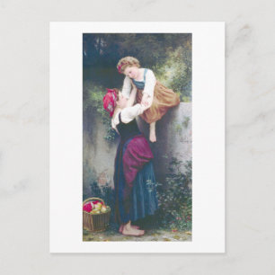 Bouguereau - Petites Maraudeuses Postcard