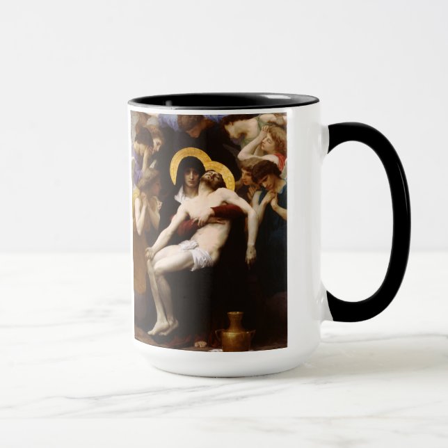 Bouguereau Pieta Mug (Right)