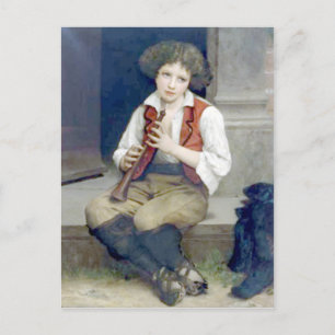 Bouguereau - Pifferaro Postcard