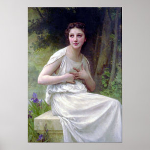 Bouguereau - Reflexion Poster