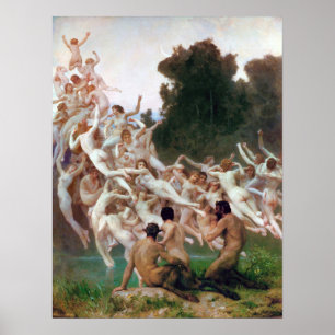 Bouguereau - The Oreades, 1902 Poster