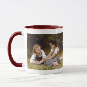 Bouguereau's 1882 The Nut Gatherers Les noisettes Mug
