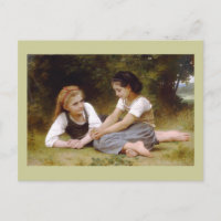 Bouguereau's 1882 The Nut Gatherers Les noisettes