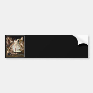 Bouguereau's Angels Surround Cupid Bumper Sticker