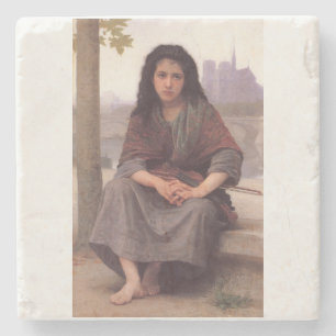 Bouguereau's Classic Painting: The Bohemian (1890) Stone Coaster