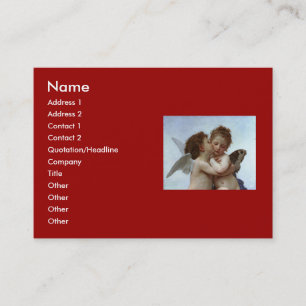 Bouguereau's L'Amour et Psyche, enfants (Cupid) Business Card