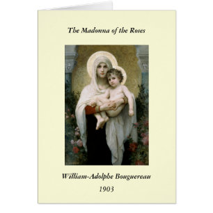 Bouguereau's The Madonna of the Roses (1903)