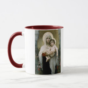 Bouguereau's The Madonna of the Roses (1903) Mug