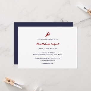 Bouillabaisse Beach Cookout Party Invitations