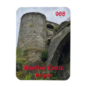 Bouillon Castle in Belgium Magnet