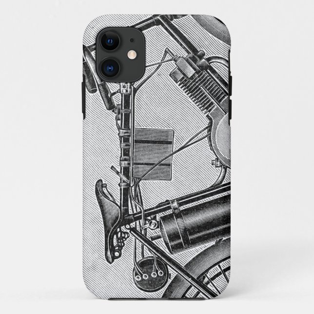 Bouilly Motorcycle, 1895 Case-Mate iPhone Case (Back)