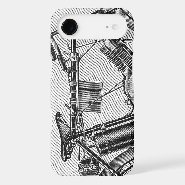 Bouilly Motorcycle, 1895 Case-Mate Samsung Galaxy Case (Back)