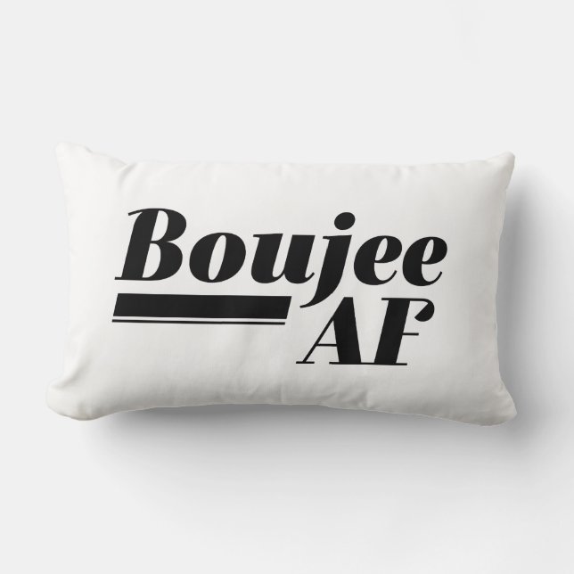 Boujee AF Lumbar Cushion (Front)