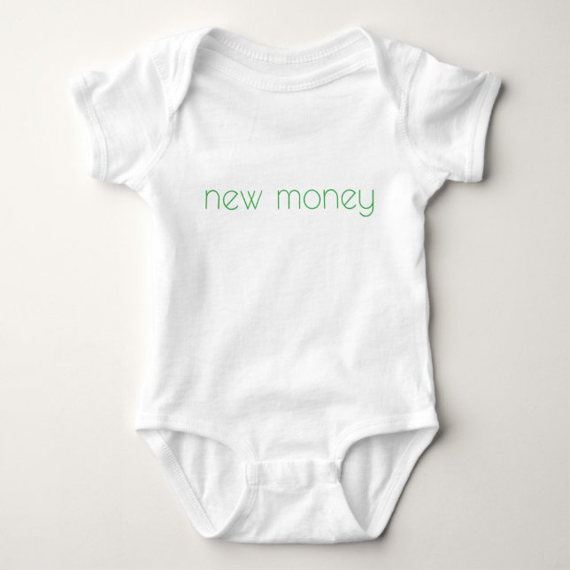 Boujee baby  baby bodysuit (Front)