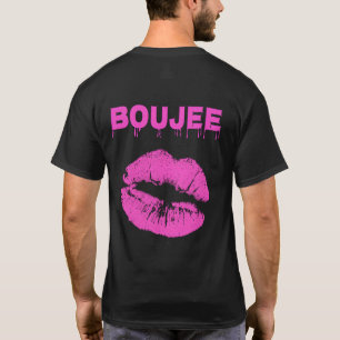 Boujee Dripg Perfect Lips Beauty Kiss T-Shirt
