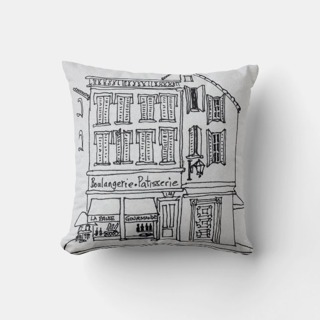 Boulangerie Patisserie, Avignon Cushion (Front)