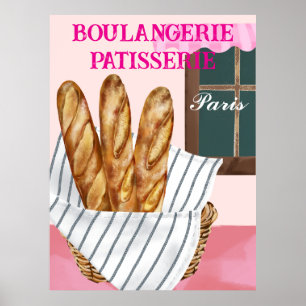 Boulangerie Patisserie  Poster