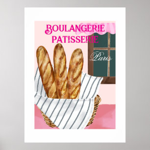 Boulangerie Poster