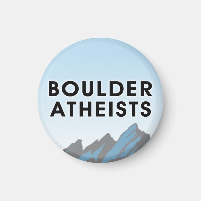 Boulder Atheists Logo Magnet (Front)