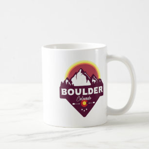 Boulder Colorado Co Rocky Mountains Hiking Skiing Coffee Mug