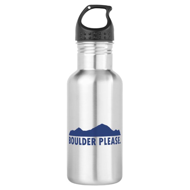 Boulder Colorado Please 532 Ml Water Bottle (Front)